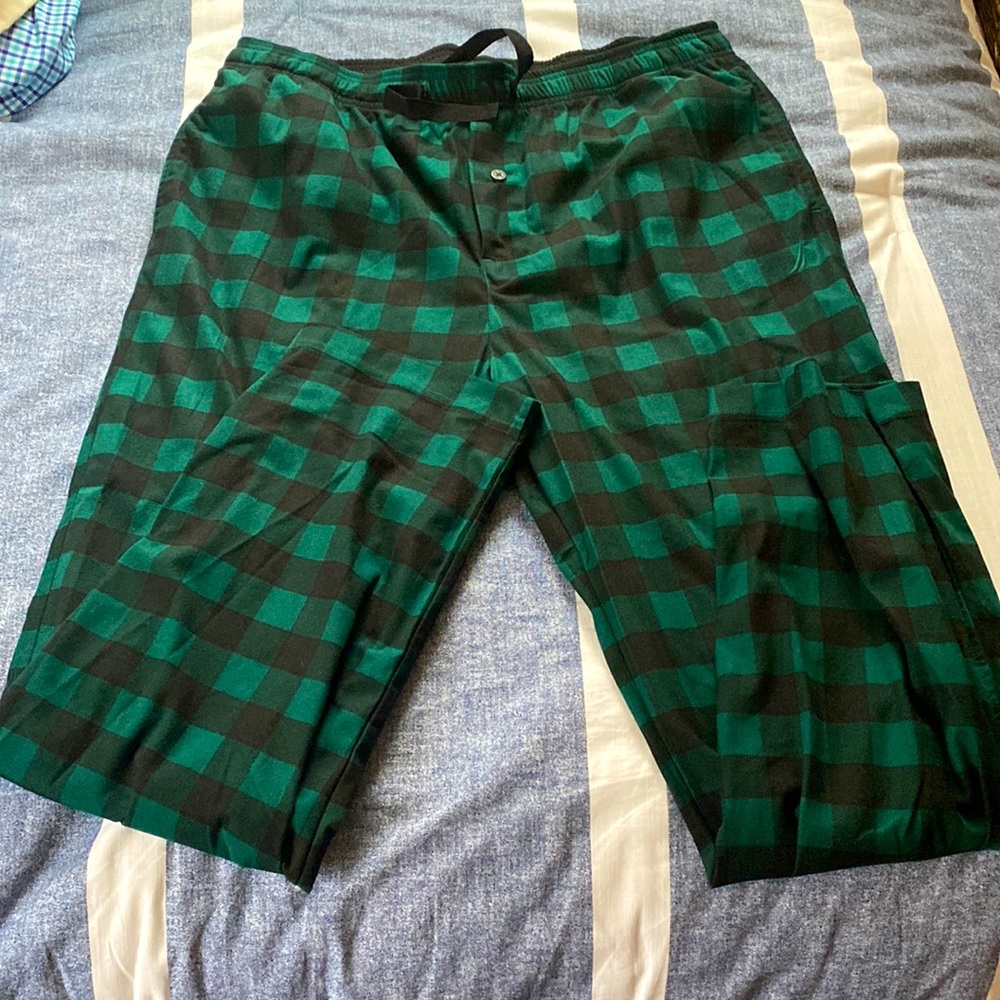 Forest green/NavyBlue Pajama Bottoms